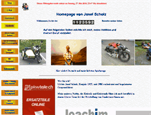 Tablet Screenshot of josefscholz.de
